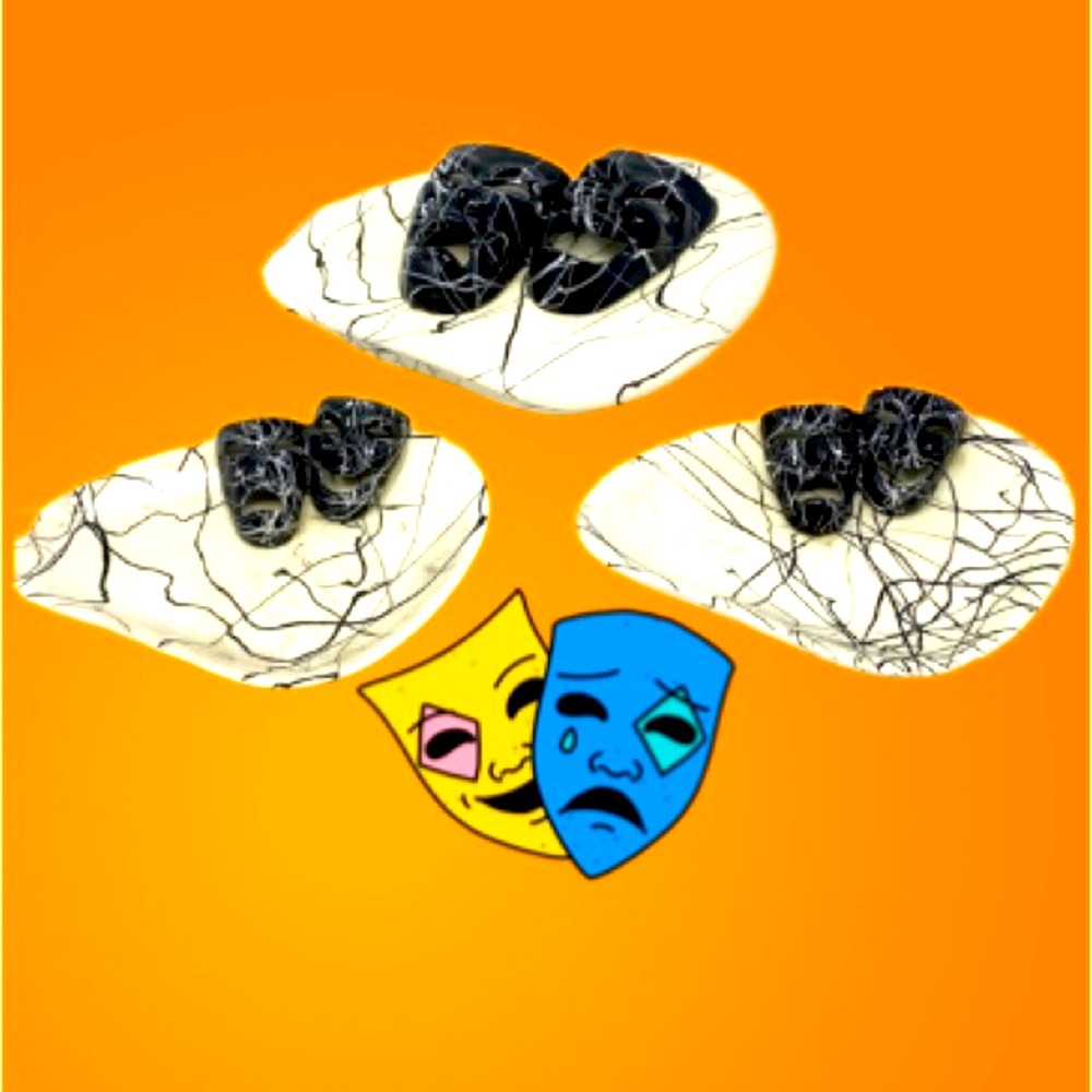 I Call This “ The I Love Lucy Atomic Era Tragedy/ Comedy Set.”
